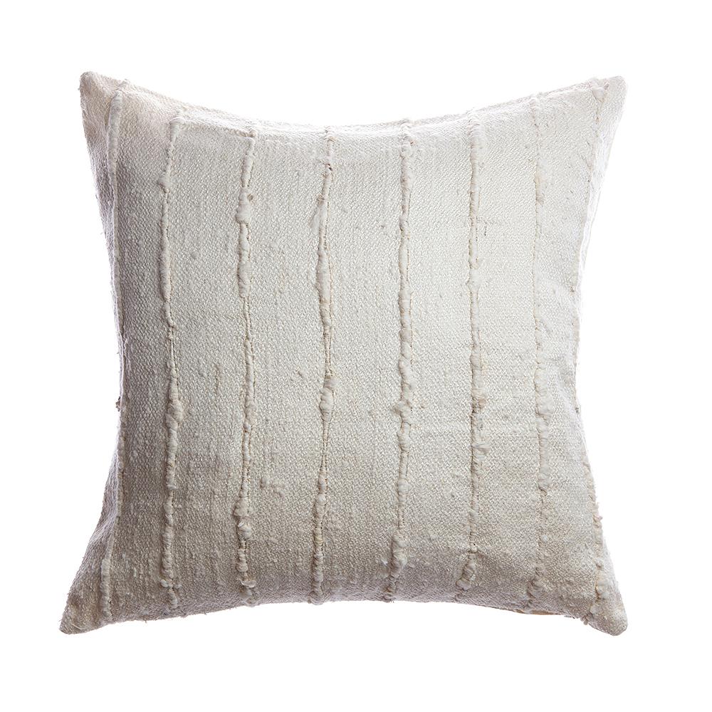 Striped Raw Silk Decorative Pillow - Image 5